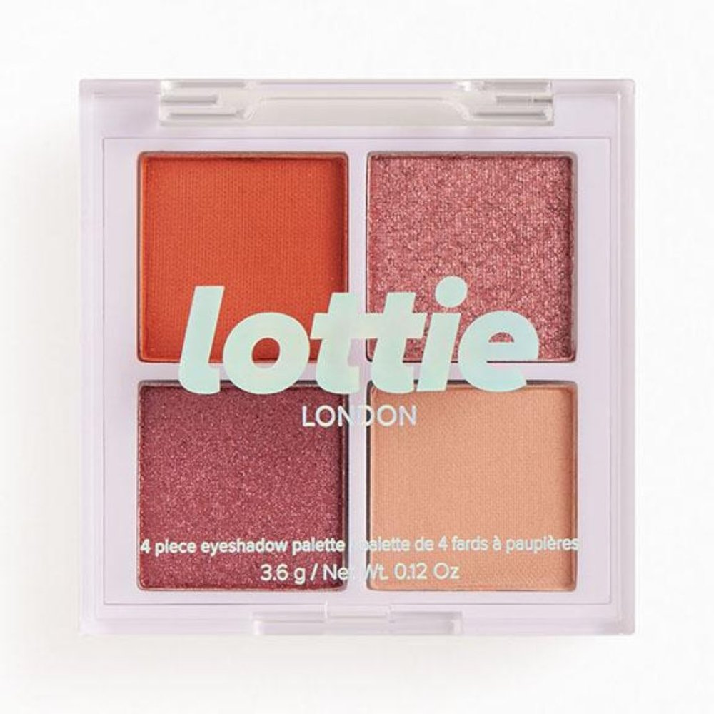 LOTTIE LONDON Eyeshadow Quad in The Rusts